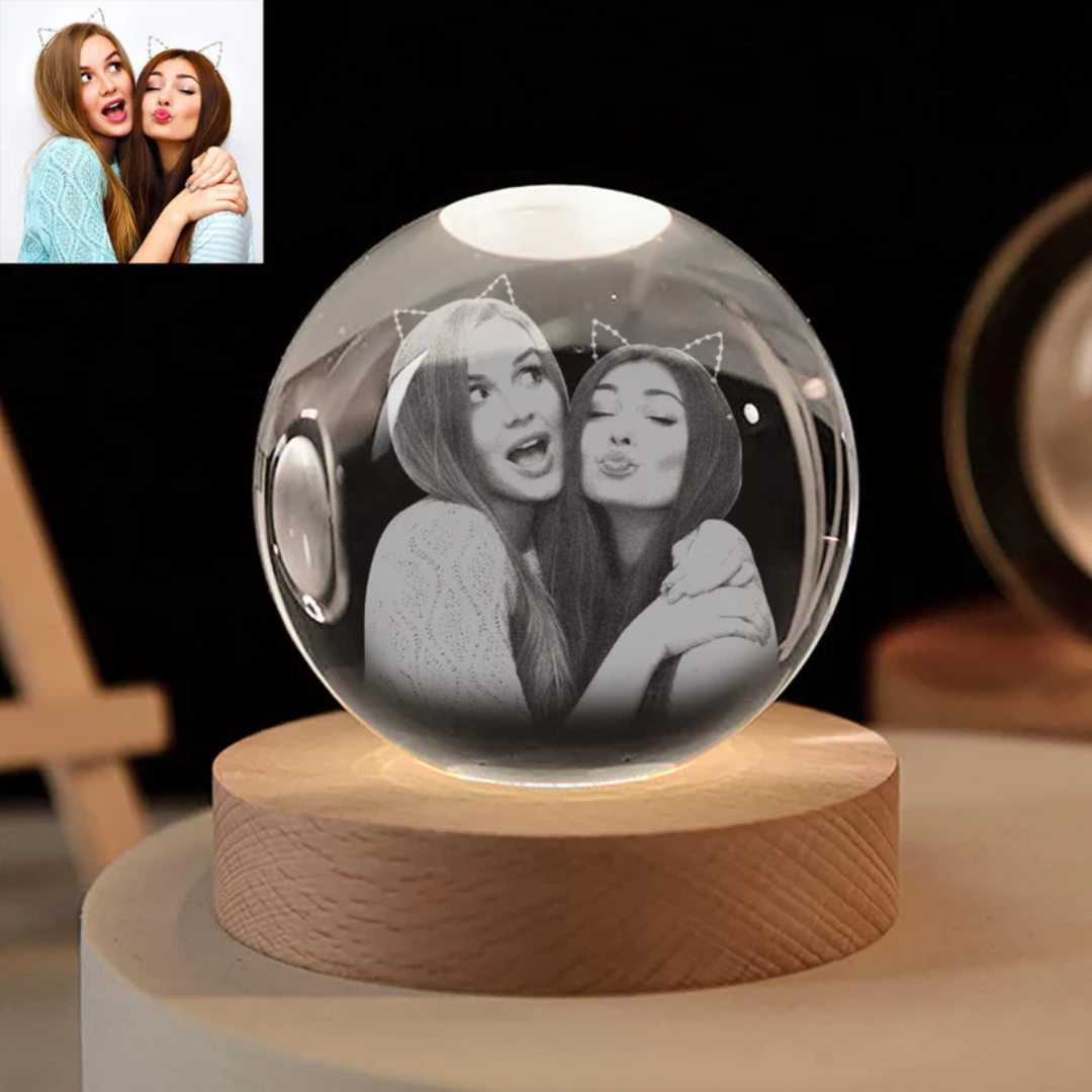 Esfera de Cristal Personalizable