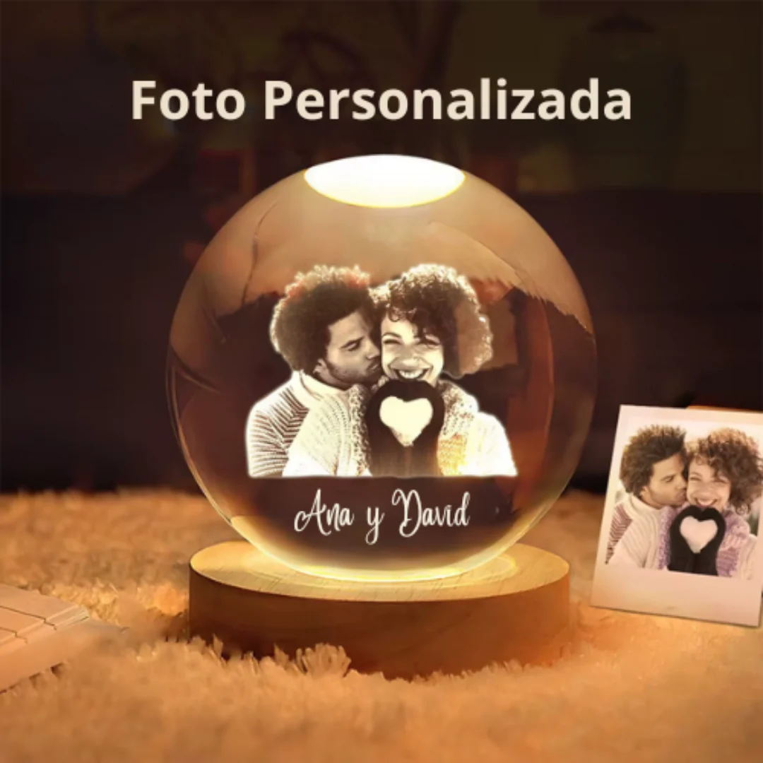 Esfera de Cristal Personalizable