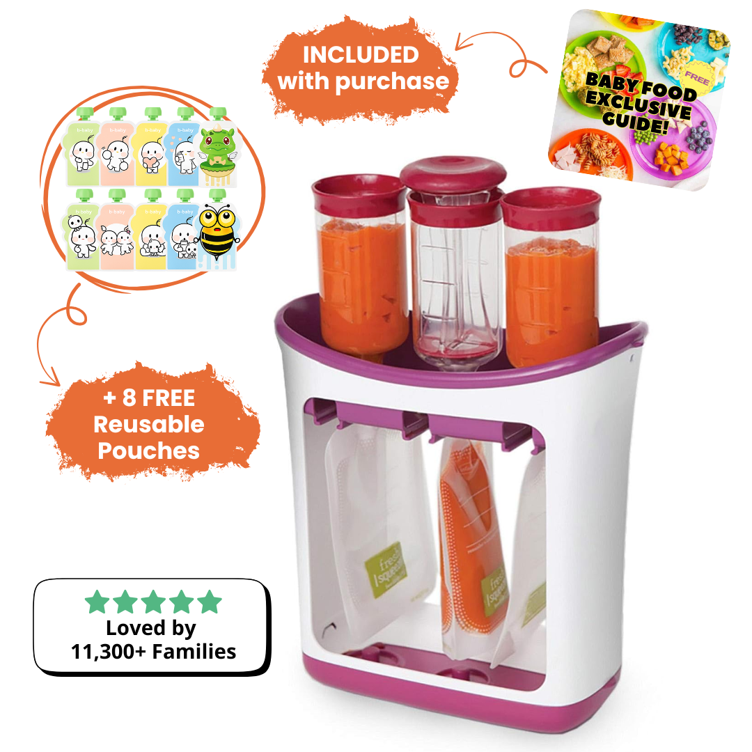 Homemade Pouch Maker – Fresh Baby Food in Seconds – Peazy Pouch